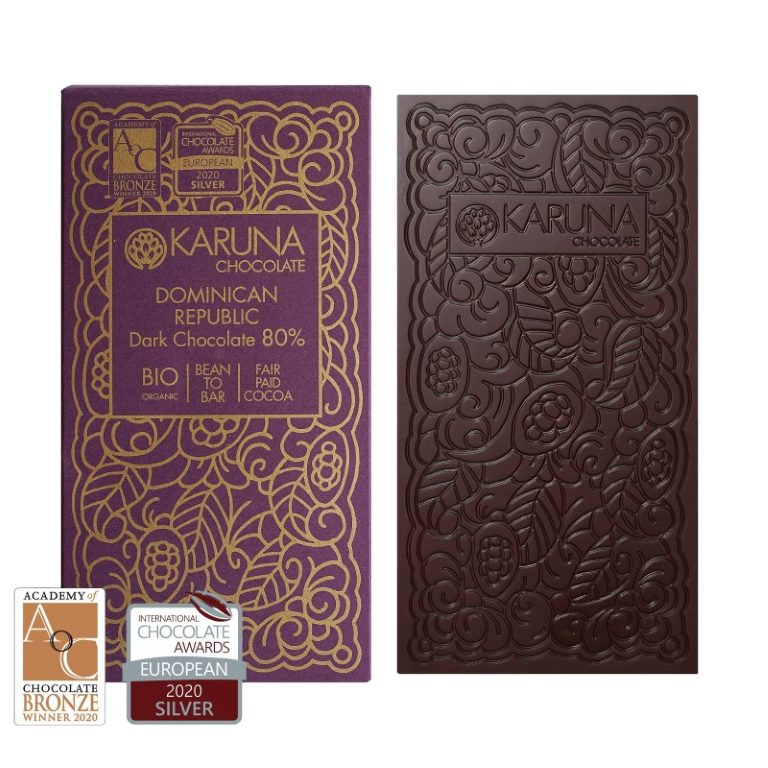 Puni Karuna Dom-Rep 80% tavoletta fondente