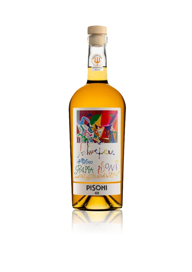 F.lli Pisoni Schweizer grappa barricata ambrata 0,5 L