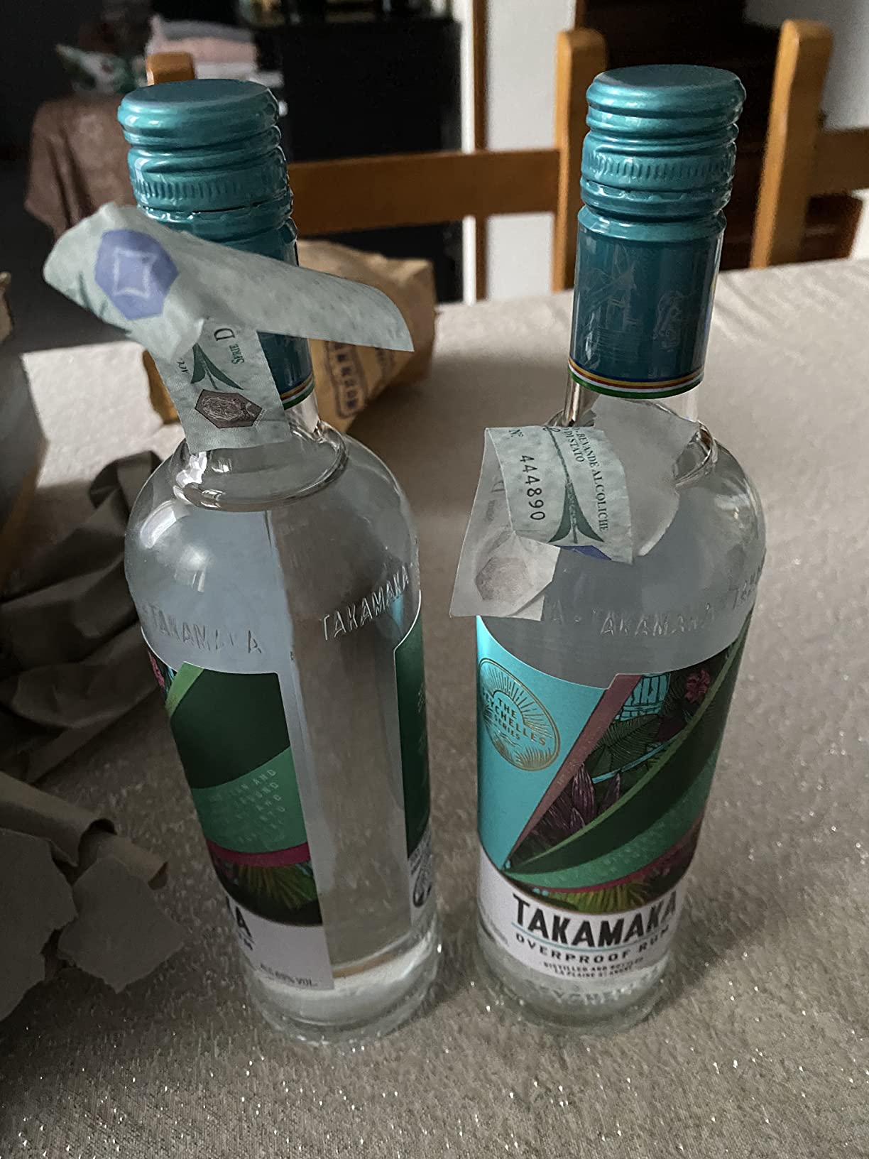 Takamaka Seychelles Overproof Rum Bianco Speziato 69% 700ml