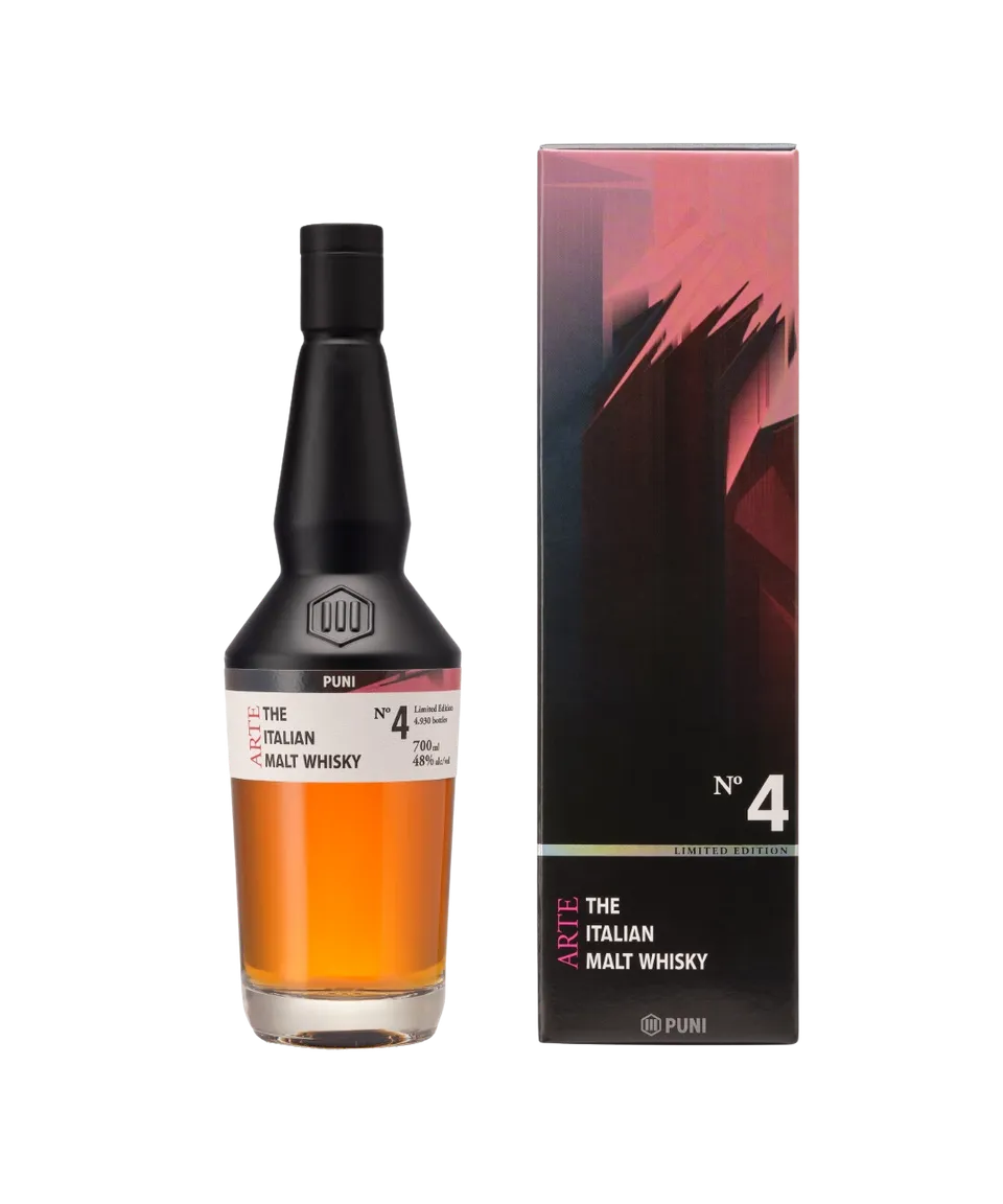 Puni Arte 04 single malt whisky edizione limitata