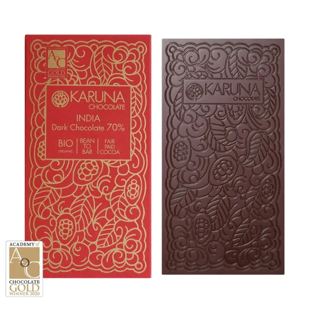 Puni Karuna India 70% tavoletta cioccolato fondente