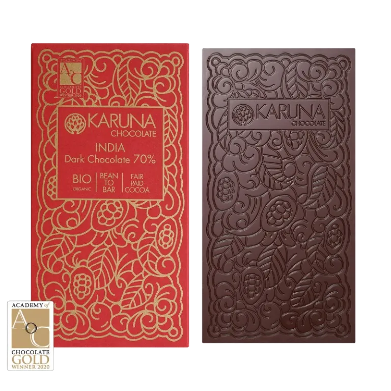 Puni Karuna India 70% tavoletta cioccolato fondente