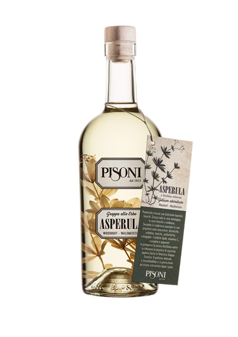 F.lli Pisoni Grappe Aromatizzate Asperula Grappa alle erbe