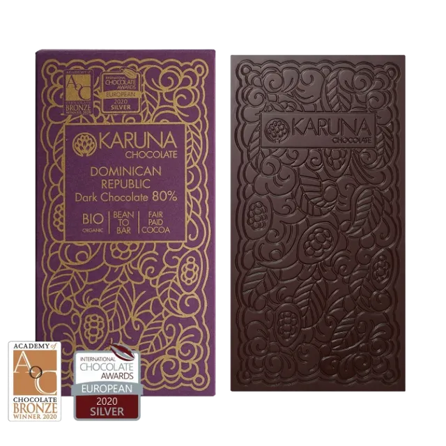 Puni Karuna Dom-Rep 80% tavoletta fondente