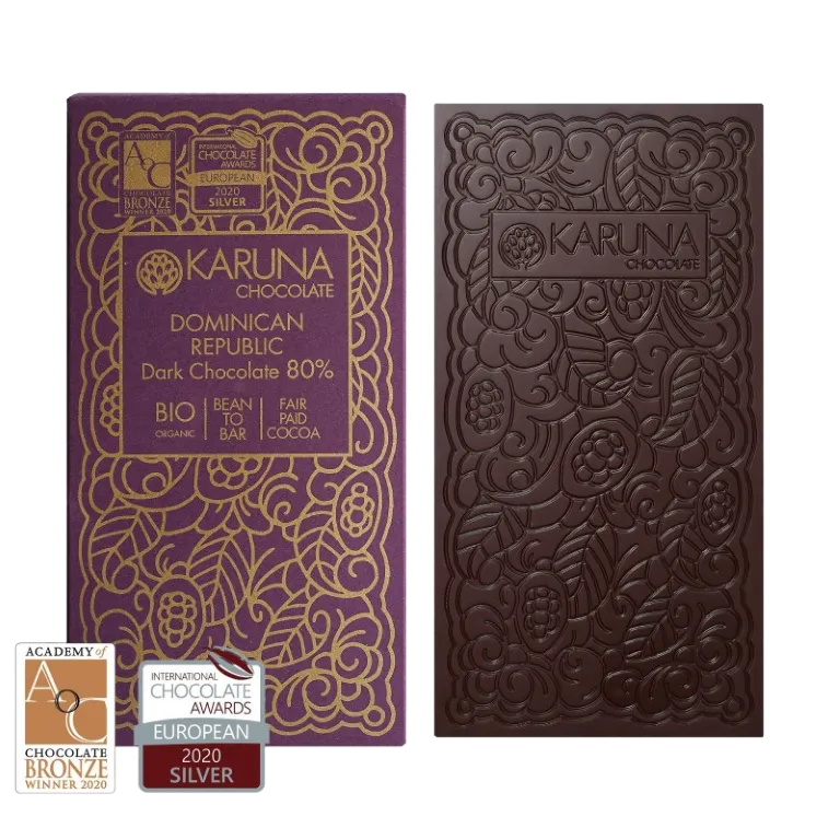 Puni Karuna Dom-Rep 80% tavoletta fondente
