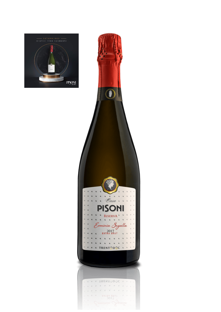F.lli Pisoni Riserva Erminia Segalla Spumante TRENTODOC 75 cl