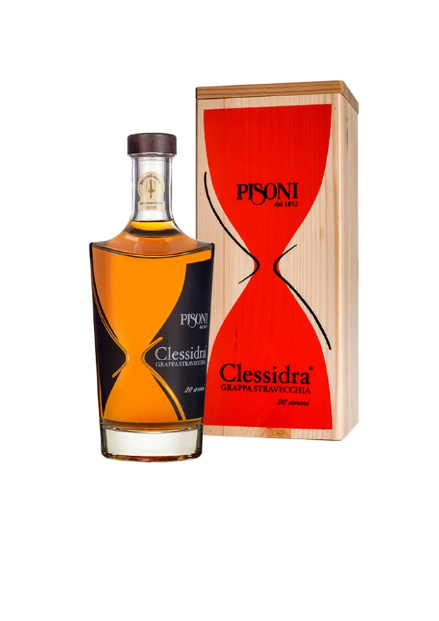 F.lli Pisoni Clessidra 20 grappa barricata 20 anni