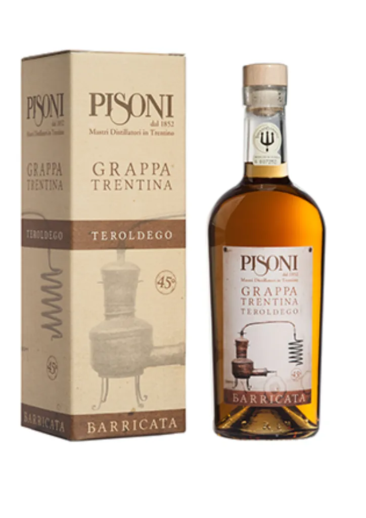 F.lli Pisoni Teroldego Barrique Grappa Barricata 500 ml