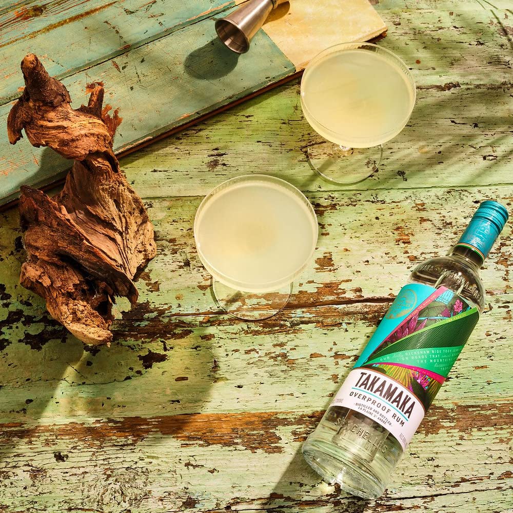 Takamaka Seychelles Overproof Rum Bianco Speziato 69% 700ml