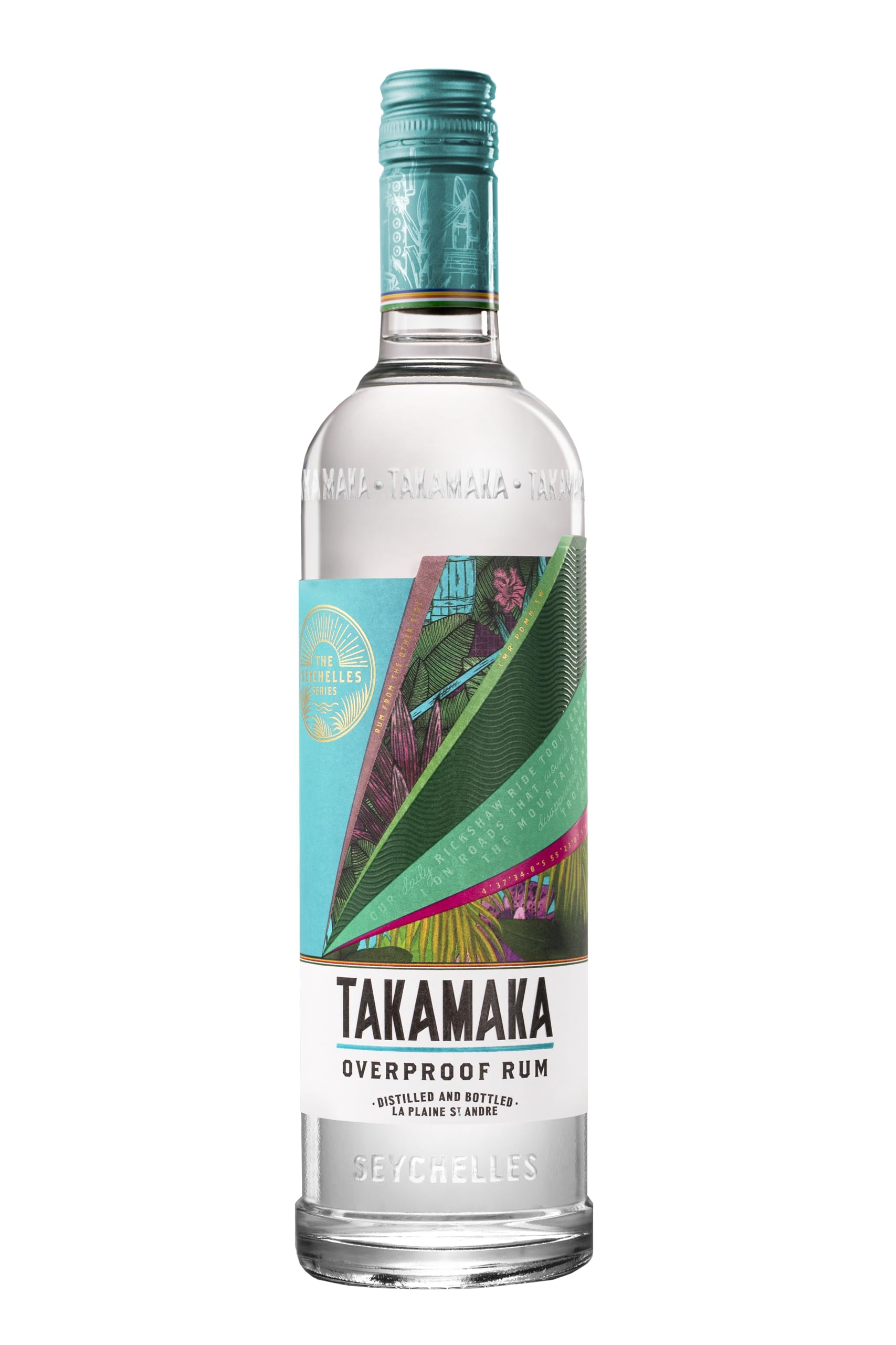 Takamaka Seychelles Overproof Rum Bianco Speziato 69% 700ml
