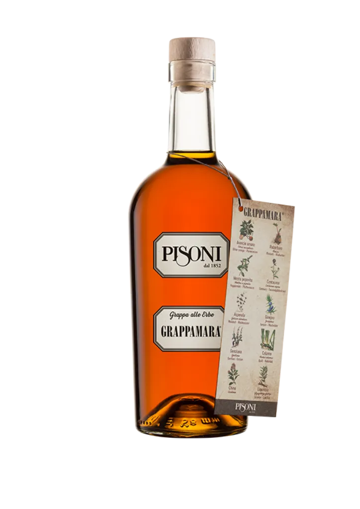 F.lli Pisoni Grappamara Grappa Aromatizzata 70 cl Erbe