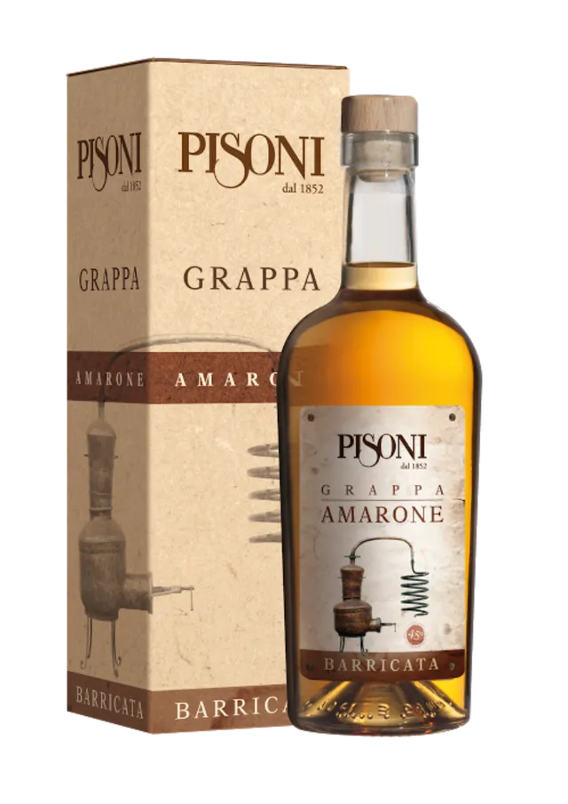 F.lli Pisoni Amarone Barricata grappa barricata 70 cl