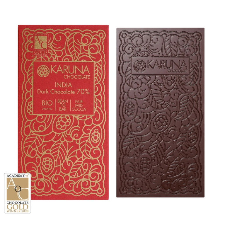 Puni Karuna India 70% tavoletta cioccolato fondente
