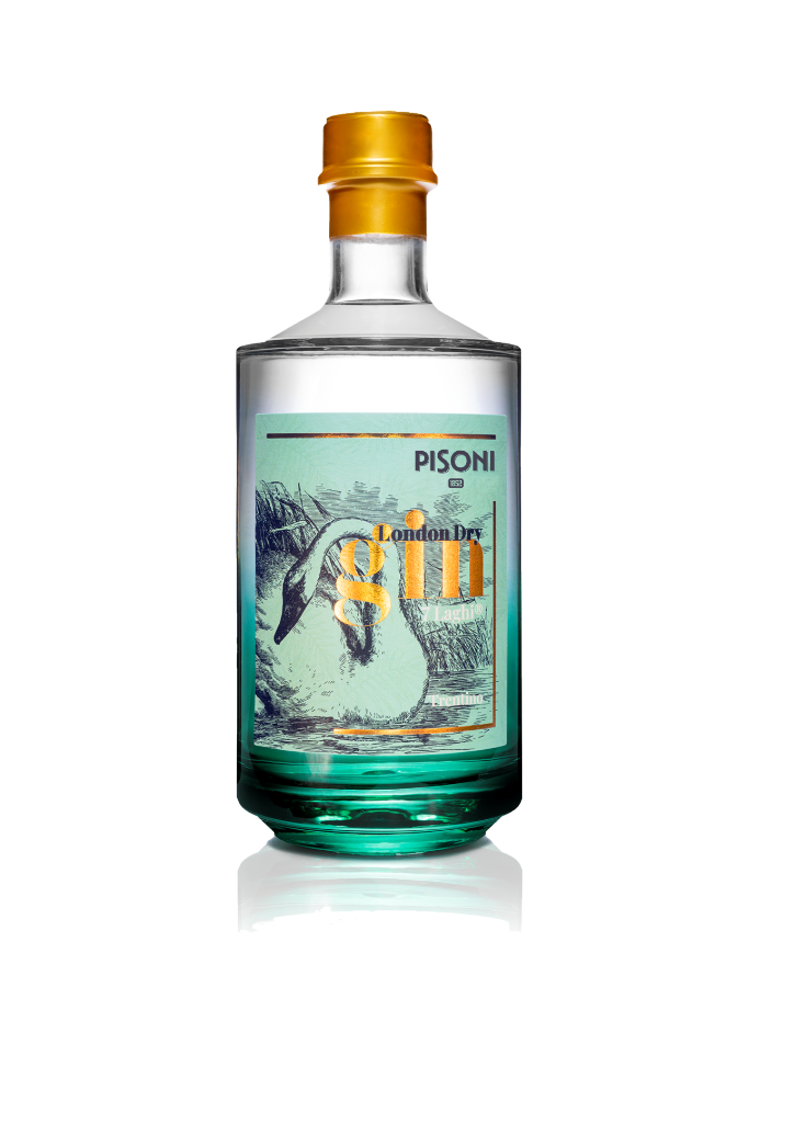 F.lli Pisoni Gin 7 Laghi gin dry alle botaniche