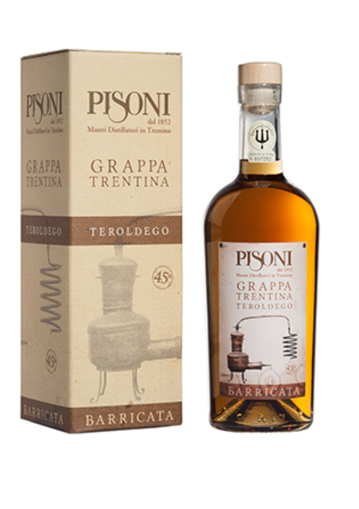 F.lli Pisoni Teroldego Barrique Grappa Barricata 500 ml