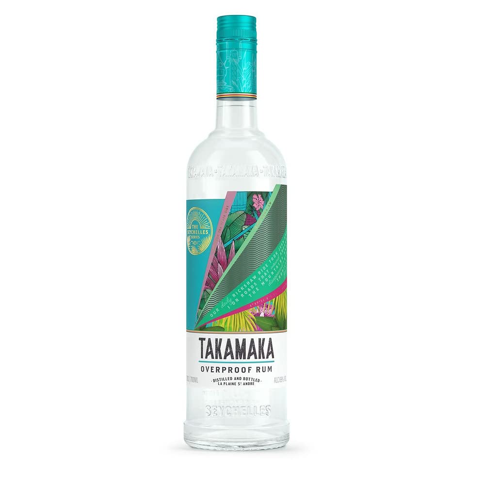 Takamaka Seychelles Overproof Rum Bianco Speziato 69% 700ml