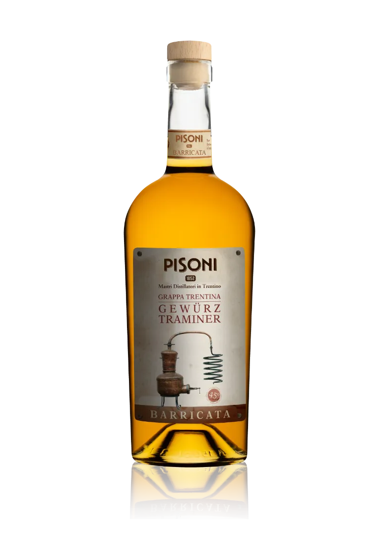 F.lli Pisoni Grappa Barricata Gewurztraminer affinata