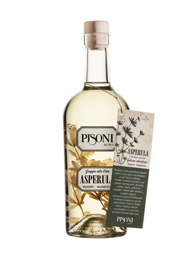F.lli Pisoni Waldmeister Grappa Aromatizzata 70 cl Erbe
