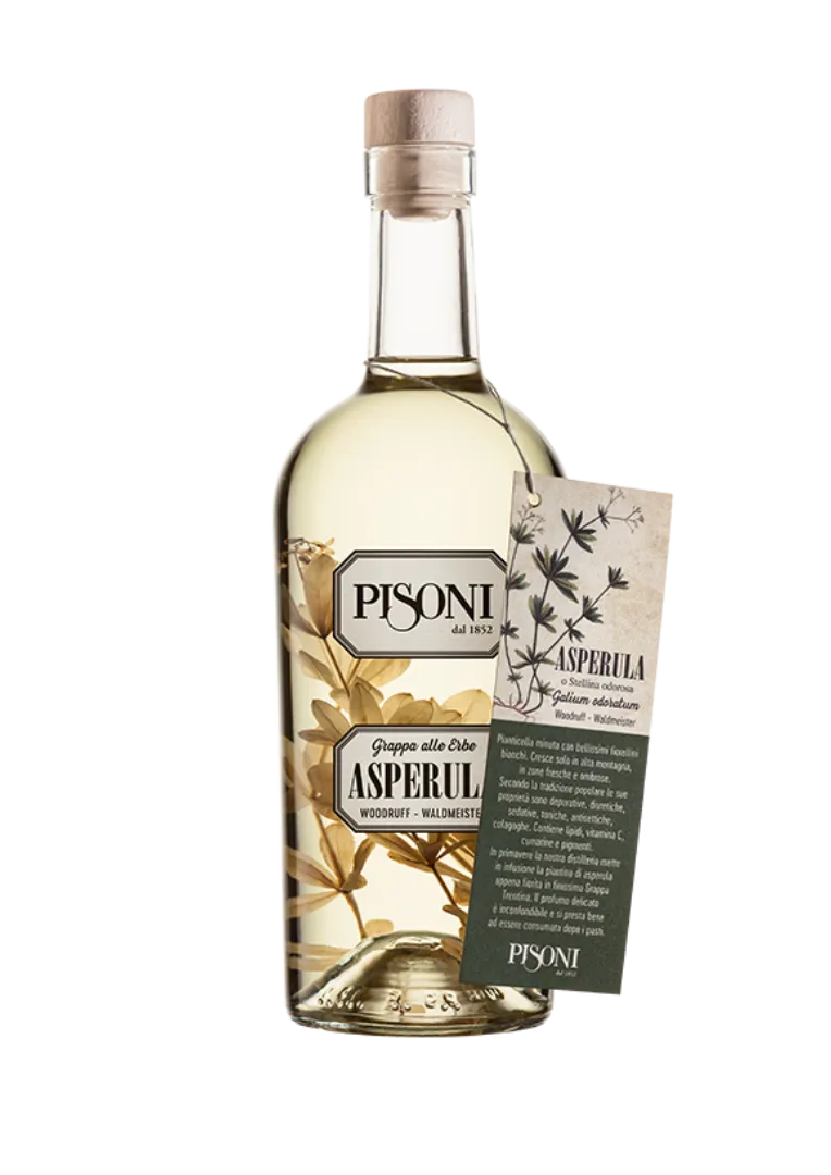 F.lli Pisoni Grappe Aromatizzate Asperula Grappa alle erbe